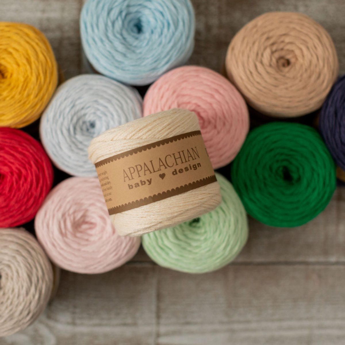 U.S. Organic Cotton Yarn – Sport Weight 