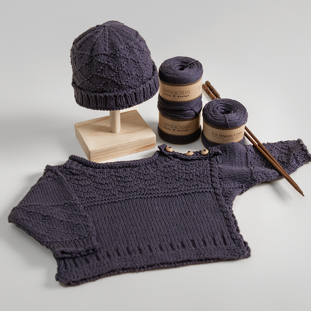 WBN Collection Gansey Sweater & Watch Cap Knit Kit – Appalachian 