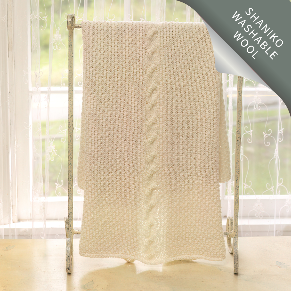 Irish wool baby discount blanket