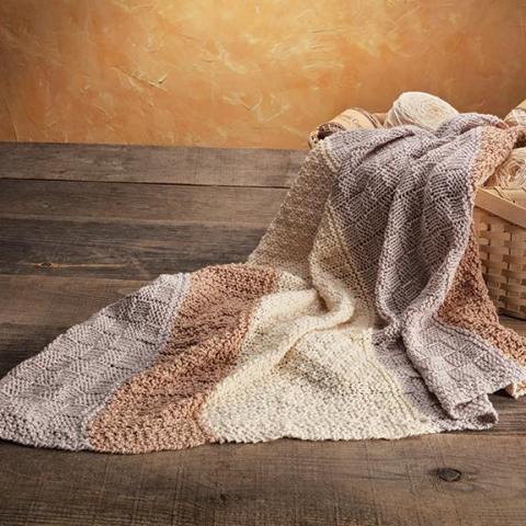Pick A Knit Knit Blanket Kit