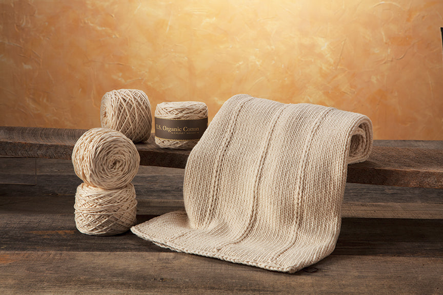 Appalachian Baby Designs Organic Cotton Knitting Baby Blanket Kits