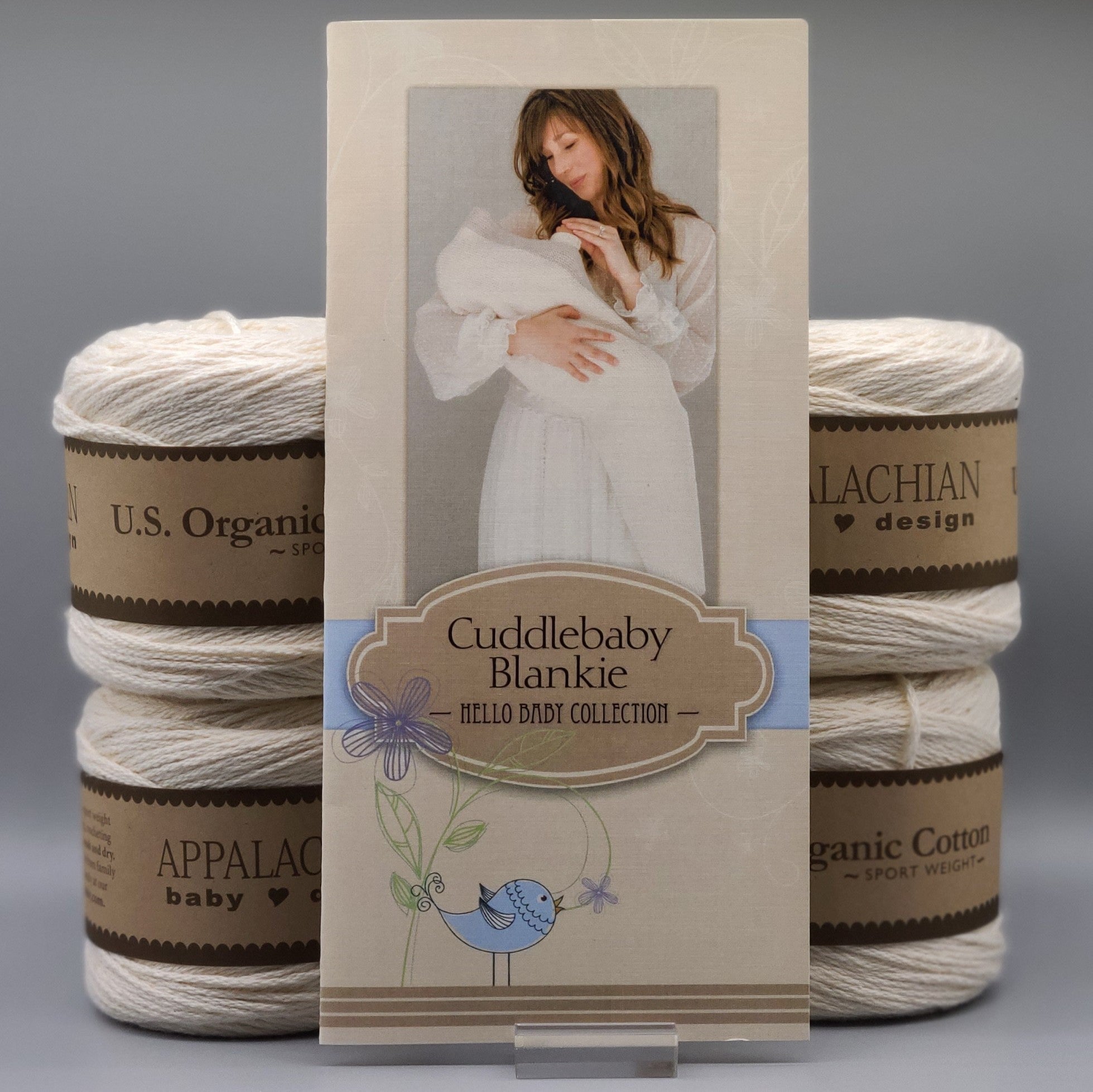 Appalachian Baby Design U.S. Organic Cotton Sport Weight-3 oz/194 yd/177m