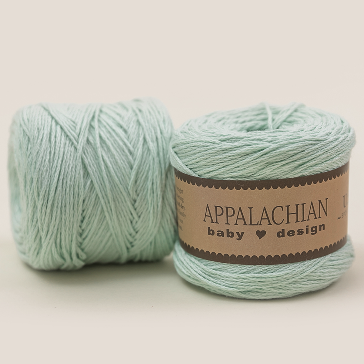 Yarn Ball of U.S. Organic Cotton Sport Weight-3 oz/194 yd/177m –  Appalachian Baby Design
